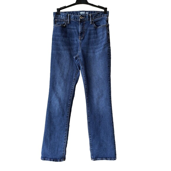 Old Navy boys Built In Tough Bootcut Jeans size 18 x 31" inseam Adjustable Waist - Picture 1 of 4